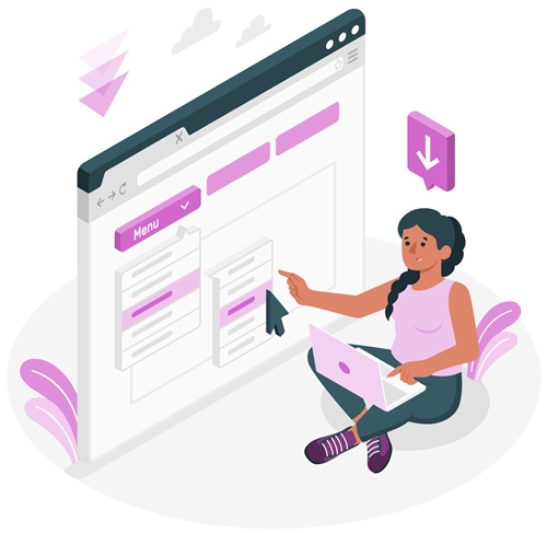 Tim developer Zathsoft sedang mengembangkan Web Portal
